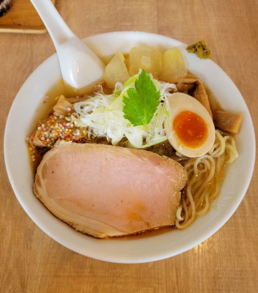 「【数量限定】冷やし汐らぁめん」@らぁめん蓮華の写真