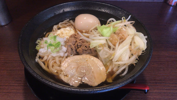 「味玉ラーメン　￥950」@麺処 靖哲の写真
