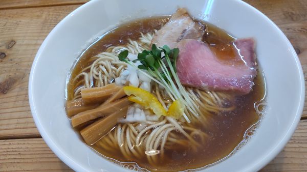 「煮干ソバ850円」@The Noodles & Saloon Kiriyaの写真