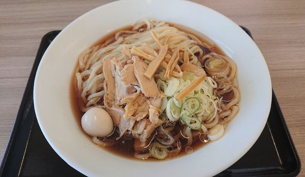 「冷やし肉そば 大盛   970円」@龍のひげ 一義の写真