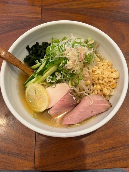 「冷やしいりこ 850円」@讃岐ラーメン 香麦の写真