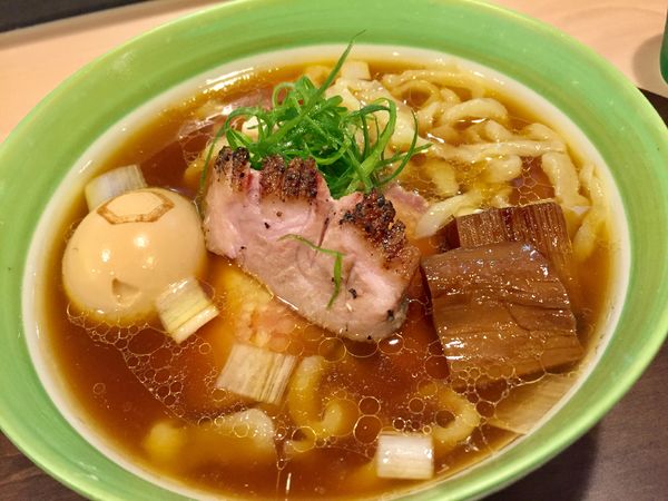 「特製手打中華蕎麦醤油【1350円】」@手打麺祭 かめ囲の写真