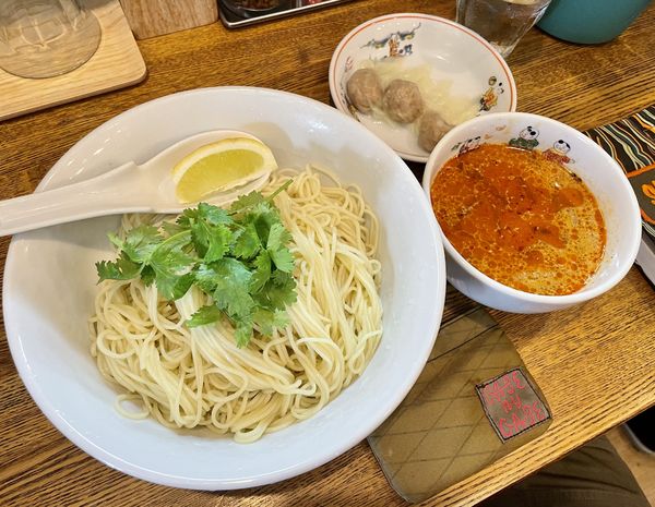 「ワンタン担々つけ」@支那ソバ おさだの写真