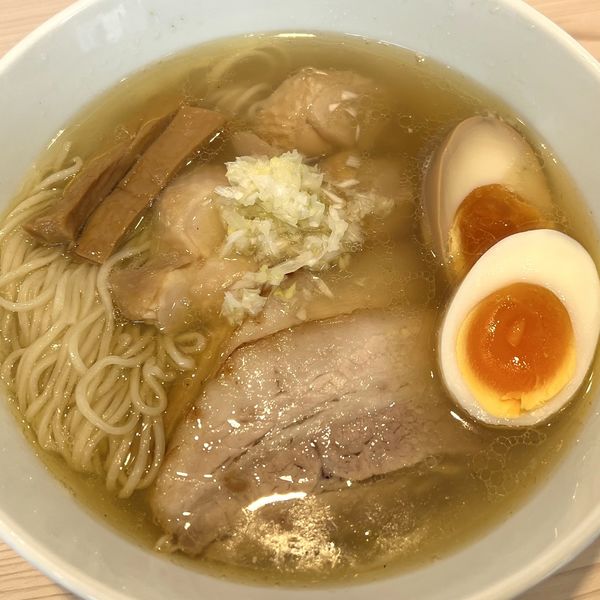 「特製しおらーめん」@らーめん藁の写真