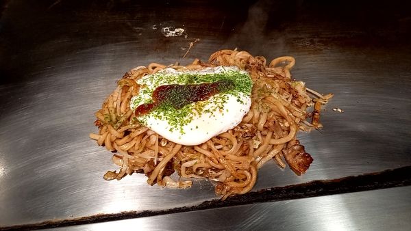 「焼きうどん」@お好み・鉄板焼 かんちゃんの写真