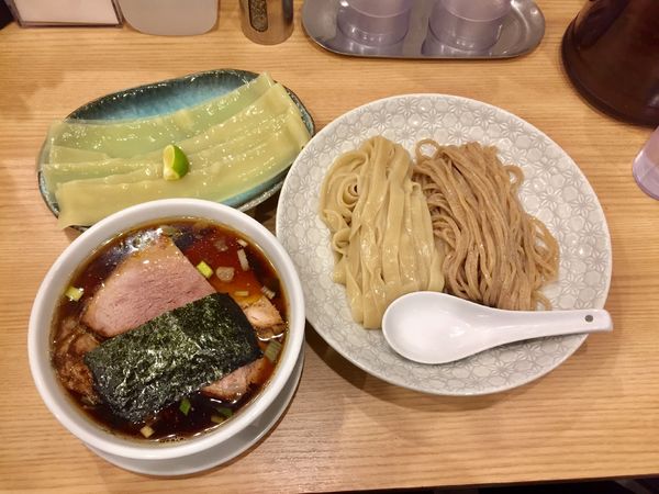 「チャーシュー合盛つけ麺【1200円】」@麺や 麦ゑ紋の写真
