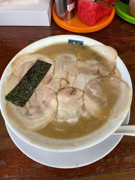 「チャーシューメン＋大盛＋替玉」@魁龍の写真