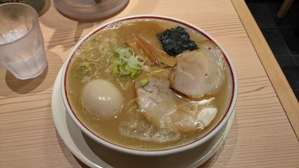 「味玉とろりそば」@東京煮干し らーめん 玉 東京駅店の写真