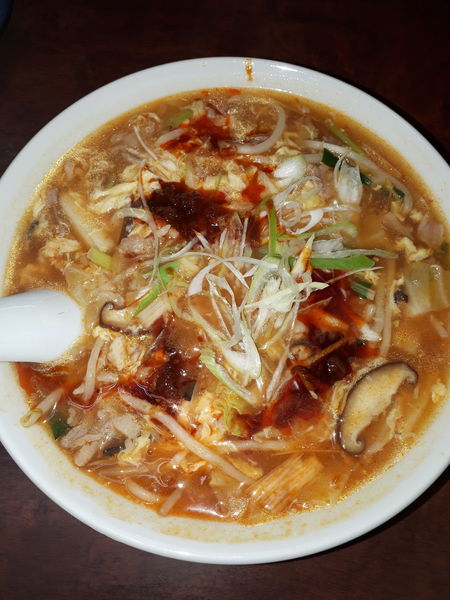 「サンラータンメン」@味良久の写真