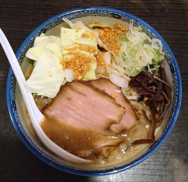 「いなり風熊本豚骨らーめん【限定】」@三鷹食堂いなりの写真