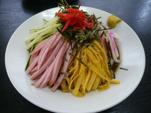 「冷やし中華」@宝来屋の写真