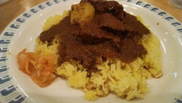 「ランチ ラムスパイスカレー 1180円」@カレーレストラン シバの写真