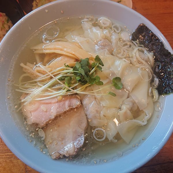 「ワンタンメン920円、チャーハンセット420円」@佐野ラーメン たかのの写真