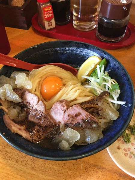 「だし氷和山椒煮干混ぜそば　900円」@豚骨らーめん れんの写真