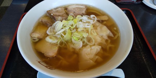 「ワンタン喜多方らーめん」@喜多方ラーメン 坂内 水戸東店の写真