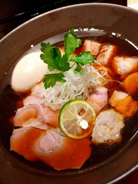 「特製紀州鴨中華そば」@鴨中華そば 楓の写真