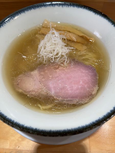 「塩中華そば」@中華そば 一清の写真