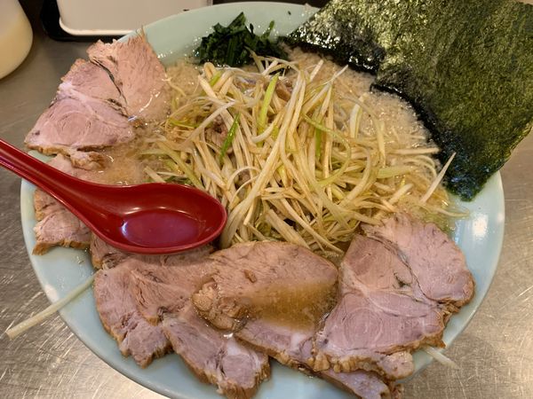「ネギチャーシューメン」@ラーメンショップ 椿 牛久店の写真