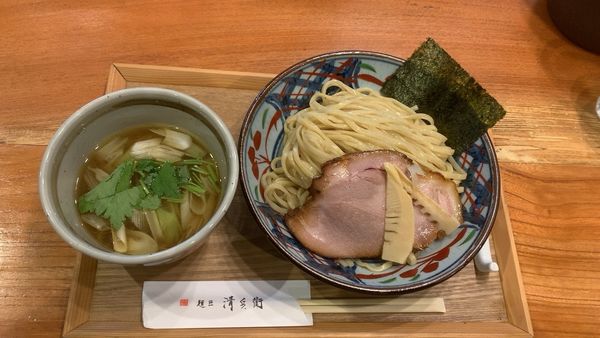 「鷄つけそば900」@麺匠 清兵衛 下赤坂店の写真