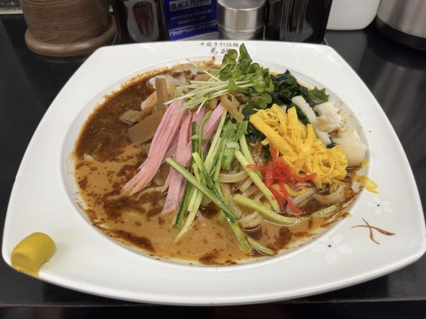 「馬賊冷やし中華」@中国手打拉麺 馬賊 日暮里店の写真