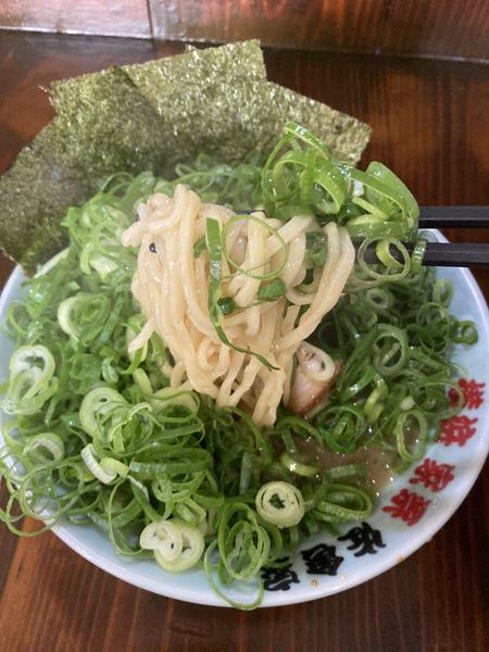 「横浜ラーメン　青葱　890」@横浜家系 佐倉家の写真