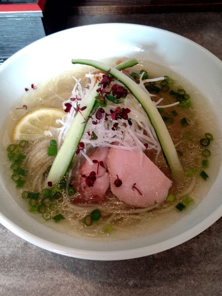 「冷し塩ラーメン　850円」@麺処 風人の写真
