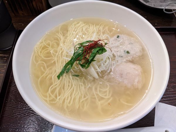 「あら炊き塩ラーメン880円」@麺屋 海神の写真