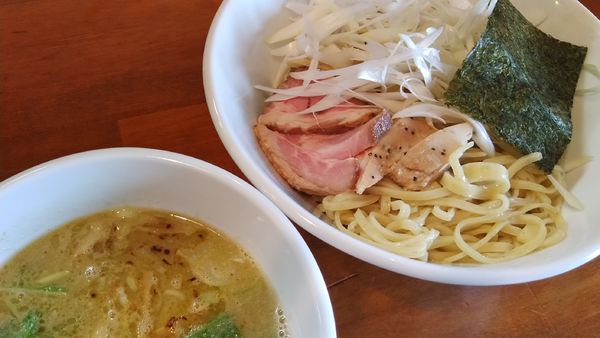 「つけめん(塩)¥800・ねぎ ¥100」@自家製麺ラーメンKの写真