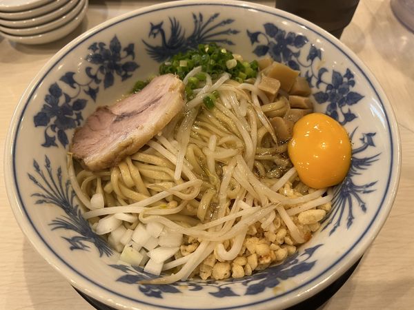 「丸十油そば（大盛り）」@丸十の写真