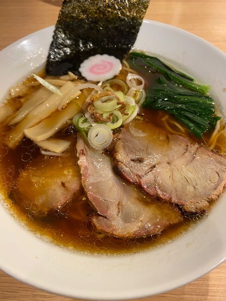 「限定生姜ラーメン」@ひるがお アクアシティお台場店の写真