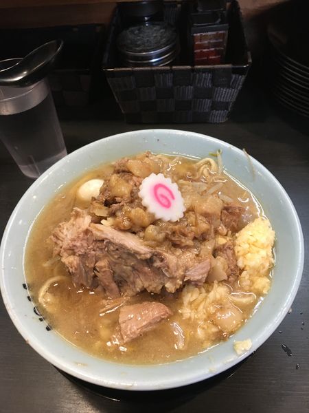「ラーメン少なめ(大蒜チョイ脂)」@自家製麺 No11の写真