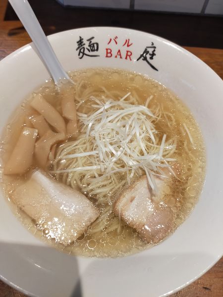 「塩ラーメン」@麺BAR庭の写真