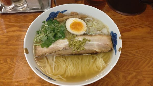 「和風柚子柳麺」@麺屋ひょっとこの写真