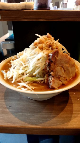 「国産豚大ラーメン950円全増し」@豚仙人 鶴見店の写真