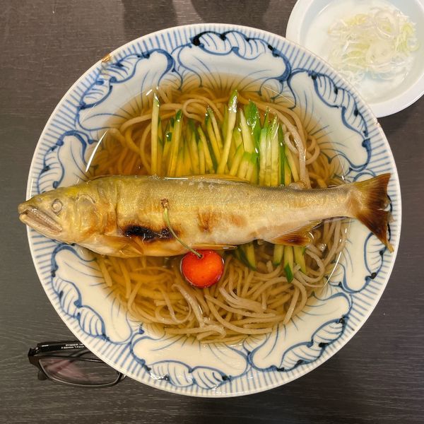 「鮎の冷やかけ」@松翁の写真