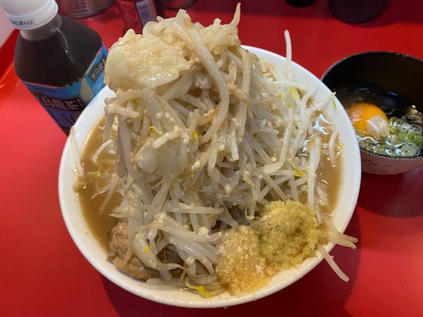 「ラーメン　スキヤキ　豚追加①」@千里眼の写真