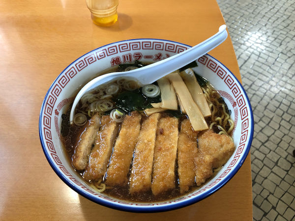 「とんかつ」@旭川ラーメン熊ッ子 本店の写真