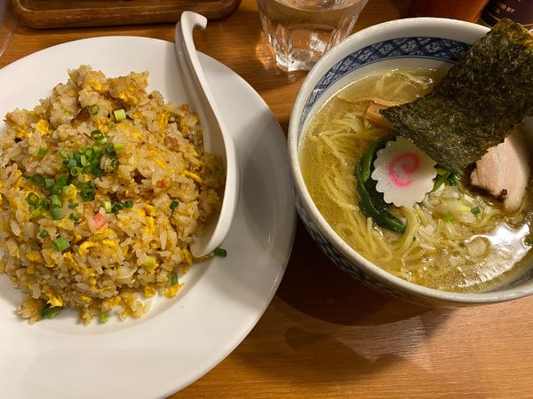 「炒飯セット 1000円」@麺飯食堂 なかじまの写真