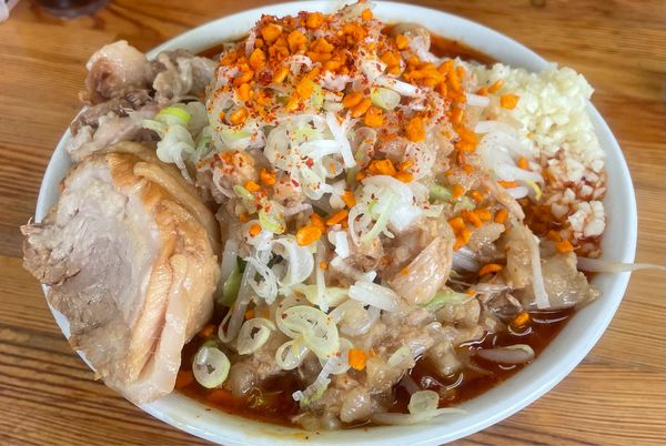 「ラーメン　+ホットマン」@ハイマウントの写真