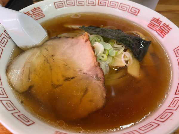 「手打中華そば」@藤屋の写真