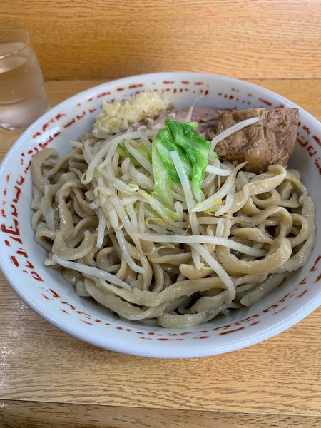 「冷まし中華　小ラーメン」@ラーメン二郎 環七新新代田店の写真