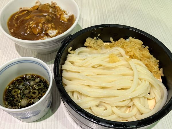 「ざる290円他」@宮武讃岐製麺所 TOKYO-BAY店の写真