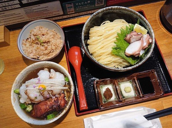 「創作塩つけ麺「兵庫県淡路島仮屋産 真蛸」、など」@ラーメン 巌哲の写真