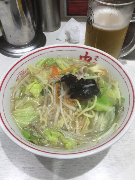 「塩タンメン」@蒙古タンメン 中本 川崎店の写真