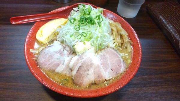「焼味噌らーめん750円」@味噌ラーメン くまおやじの写真
