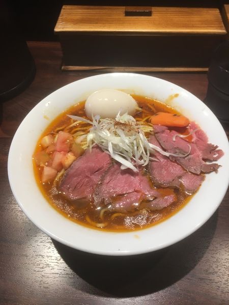 「辛いらーめん￥840」@牛骨らーめん 牛王の写真