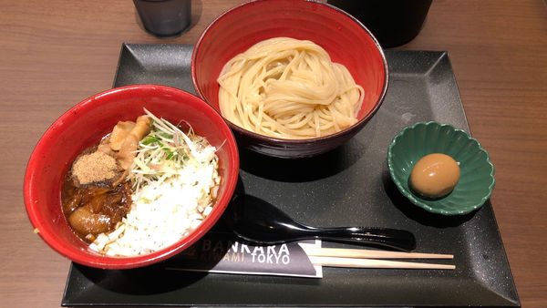 「手打ち式とろみつけ麺」@極 BANKARA TOKYOの写真