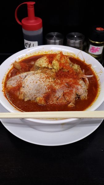 「魚火麺220g…5辛」@僕との麺の写真