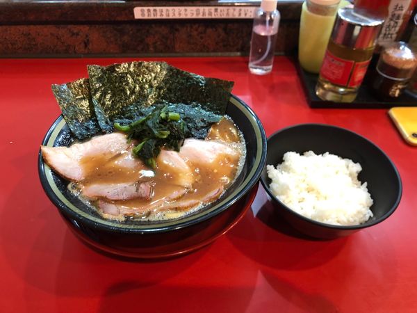 「チャーシュー麺　ライス」@環2家の写真