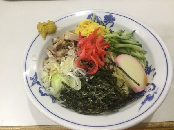 「【夏季限定】冷し中華(¥950)」@中華そば 丸信の写真